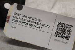 SEAT RAIL AXIS GREY METALLIC 50200-GEZ-670ZC 2009 HONDA RUCKUS S