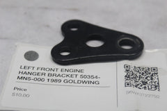 LEFT FRONT ENGINE HANGER BRACKET 50354-MN5-000 1989 GOLDWING GL1500