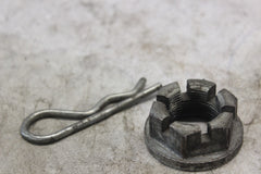 REAR AXLE CASTLE NUT W/PIN 09141-25001 2002 SUZUKI HAYABUSA GSX1300R