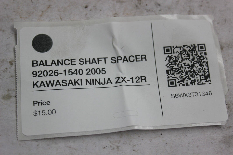 BALANCE SHAFT SPACER 92026-1540 2005 KAWASAKI NINJA ZX-12R
