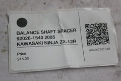BALANCE SHAFT SPACER 92026-1540 2005 KAWASAKI NINJA ZX-12R