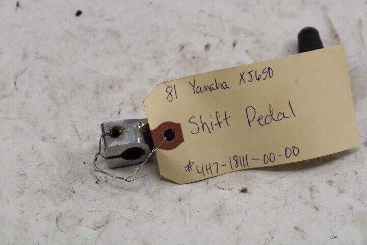 OEM Yamaha Motorcycle 1981 XJ650 Shift Lever #4H7-18111-00-00