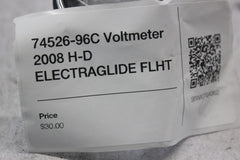 74526-96C Voltmeter 2008 H-D ELECTRAGLIDE FLHT