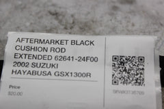 AFTERMARKET BLACK CUSHION ROD EXTENDED 62641-24F00 2002 SUZUKI HAYABUSA GSX1300R