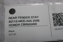 REAR FENDER STAY 80118-MEE-A00 2006 HONDA CBR600RR