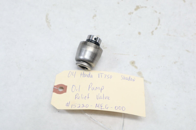 OEM Honda Motorcycle Oil Pump Relief Valve 2004 Shadow VT750 15220-MEG-000