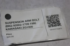SUSPENSION ARM BOLT (BIG) 92002-1709 1986 KAWASAKI ZG1000