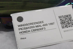 WINDSCREEN (SEE PICS) 64200-MAL-600 1997 HONDA CBR600F3