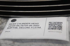 REAR CYLINDER HEAD 16724-05,16725-99 2005 SOFTAIL DELUXE FLSTNI