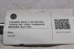 FRAME BOLT #6 90105-10056-00 1982 YAMAHA MAXIM XJ1100