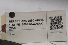 REAR BRAKE DISC 41080-1255-FB  2002 KAWASAKI ZX-6