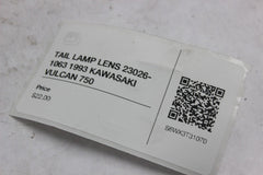 TAIL LAMP LENS 23026-1063 1993 KAWASAKI VULCAN 750