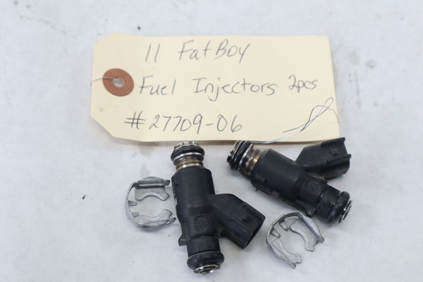 OEM Harley Davidson Fuel Injectors 2011 Fatboy 27709-06