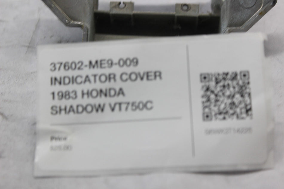 37602-ME9-009 INDICATOR COVER 1983 HONDA SHADOW VT750C