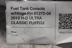 Fuel Tank Console w/Hinge Pin 61270-08 2010 H-D ULTRA CLASSIC FLHTCU
