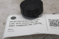 REAR RESERVOIR CUP CAP 4PX-25852-00-00 2007 YAMAHA R6 YZFR6