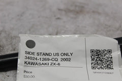 SIDE STAND US ONLY 34024-1269-CQ  2002 KAWASAKI ZX-6