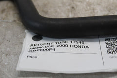 AIR VENT TUBE 17245-MBW-000  2000 HONDA CBR600F4