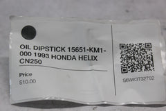 OIL DIPSTICK 15651-KM1-000 1993 HONDA HELIX CN250