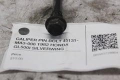 CALIPER PIN BOLT 45131-MA3-006 1982 HONDA GL500I SILVERWING