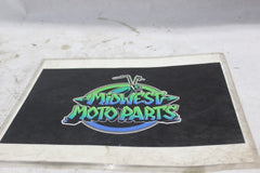 REAR FENDER C SILVER 80105-MB9-770ZE 1982 HONDA GOLDWING GL1100A