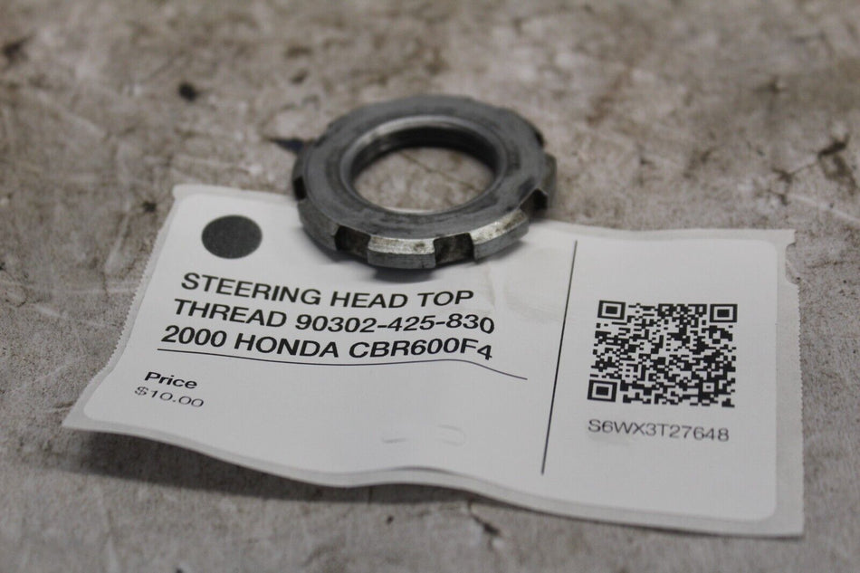 STEERING HEAD TOP THREAD 90302-425-830 2000 HONDA CBR600F4