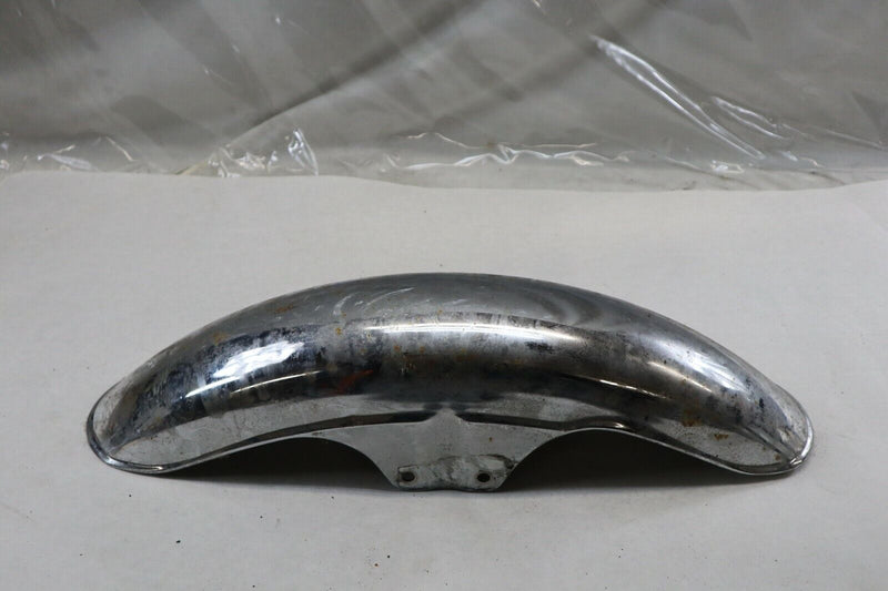 VINTAGE Chrome MOTORCYCLE Front Fender