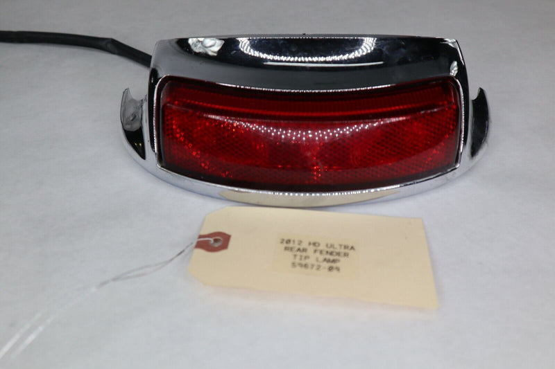 OEM Harley Davidson Rear Fender Tip Lamp 2012 Ultra Classic 59672-09