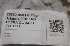 26041-05A Oil Filter Adapter 2010 HARLEY DAVIDSON FLHT
