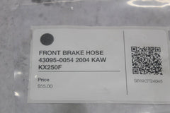 FRONT BRAKE HOSE 43095-0054 2004 KAW KX250F