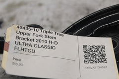 45435-10 Triple Tree Upper Fork Stem Bracket 2010 H-D ULTRA CLASSIC FLHTCU