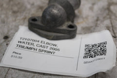 T2107004 ELBOW, WATER, CAST 2005 TRIUMPH SPRINT
