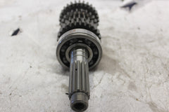 INPUT TRANSMISSION SHAFT W/ GEARS 14T 13127-1135 1986 KAWASAKI CONCOURS ZG1000