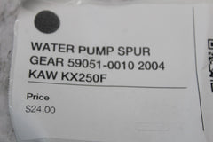 WATER PUMP SPUR GEAR 59051-0010 2004 KAW KX250F