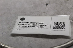 AFTERMARKET FRONT BRAKE MF HOSE BRAIDED 48'' HARLEY-DAVIDSON