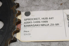 SPROCKET, HUB 44T 42041-1499-1999 KAWASAKI NINJA ZX-9R