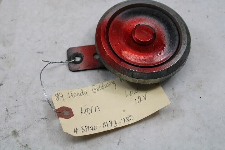 OEM Honda Motorcycle Low Horn 1984 Goldwing GL1200A 38120-MY3-780