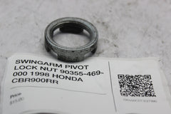 SWINGARM PIVOT LOCK NUT 90355-469-000 1998 HONDA CBR900RR