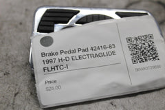 Brake Pedal Pad 42416-83 1997 H-D ELECTRAGLIDE FLHTC-I