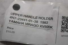 UPPER HANDLE HOLDER 4H7-23441-01-38  1983 YAMAHA VIRAGO XV500K