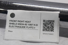 FRONT RIGHT HEAT SHIELD 65634-92 1997 H-D ELECTRAGLIDE FLHTC-I