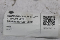 SWINGARM PIVOT SHAFT 47500004 2016 SPORTSTER XL1200X
