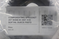 COMPENSATING SPROCKET 25T 40308-94 2001 H-D SOFTAIL DUECE FXSTD