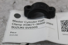 Master Cylinder Half-Clamp #59671-36500 2001 SUZUKI SV650S