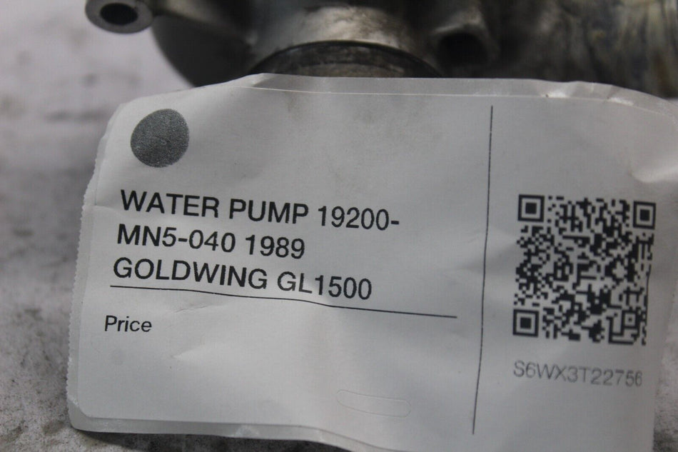 WATER PUMP 19200-MN5-040 1989 GOLDWING GL1500