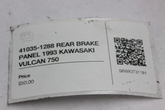 41035-1288 REAR BRAKE PANEL 1993 KAWASAKI VULCAN 750
