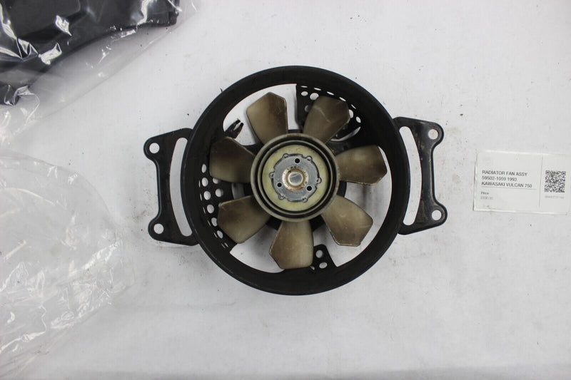 RADIATOR FAN ASSY 59502-1059 1993 KAWASAKI VULCAN 750