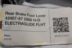 Rear Brake Foot Lever 42407-87 2000 H-D ELECTRAGLIDE FLHT