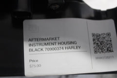 AFTERMARKET INSTRUMENT HOUSING BLACK 70900374 HARLEY DAVIDSON ROADGLIDE