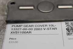 PUMP GEAR COVER 10L-13327-00-00 2003 V-STAR XVS1100AR